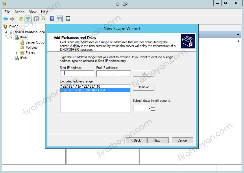 DHCP Server 