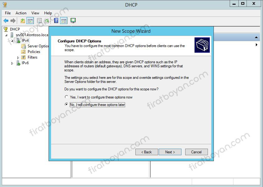 DHCP Server 