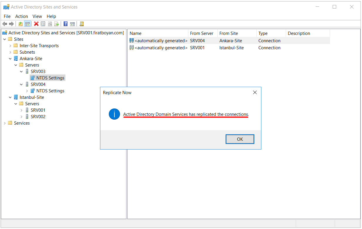 Active Directory Replikasyon