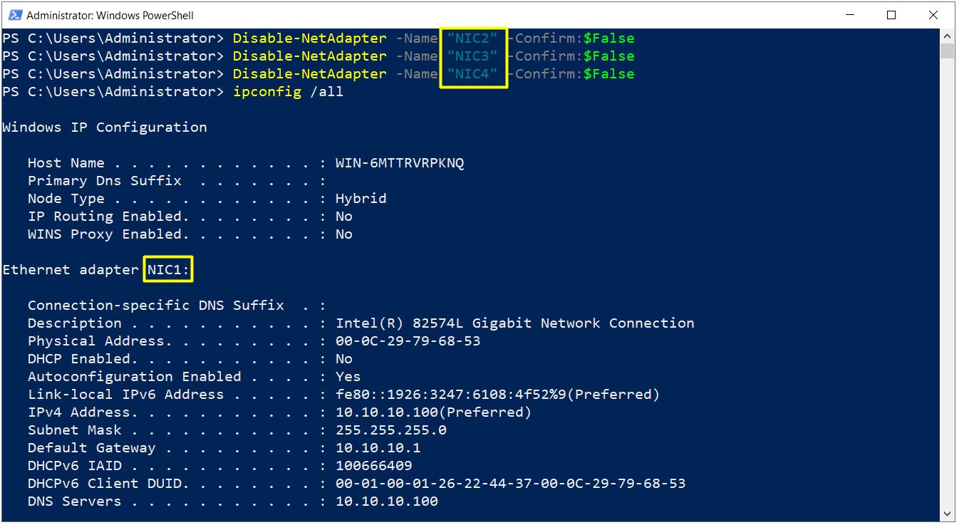 Powershell ile Active Directory 2019 Kurulumu