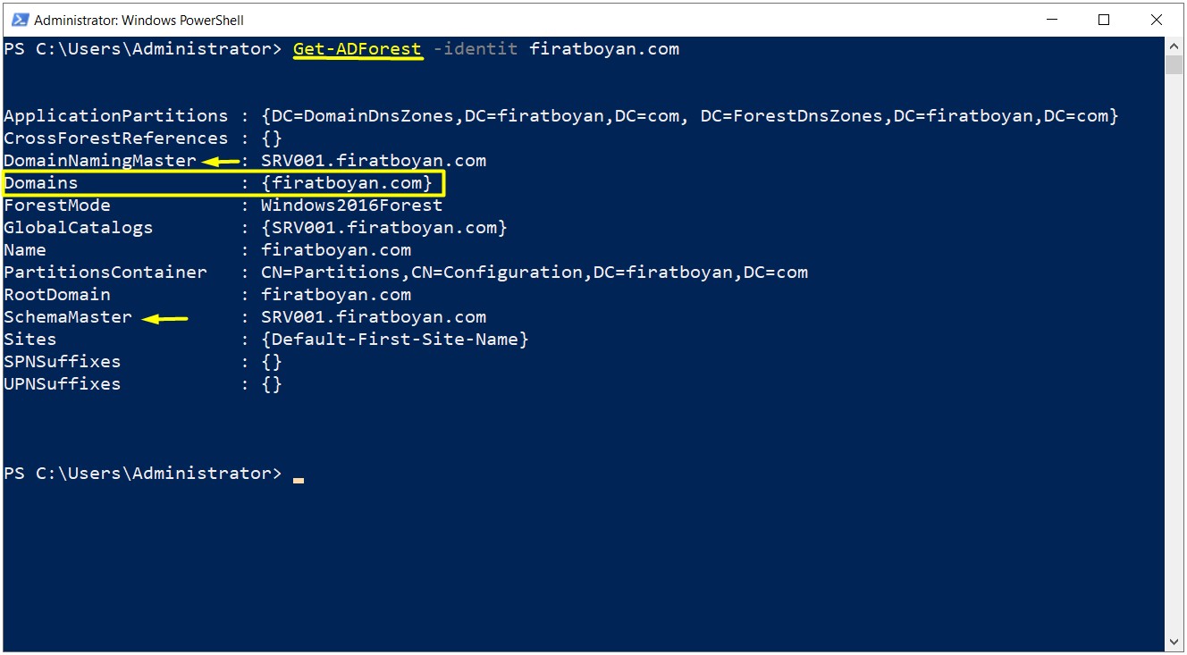 Powershell ile Active Directory 2019 Kurulumu