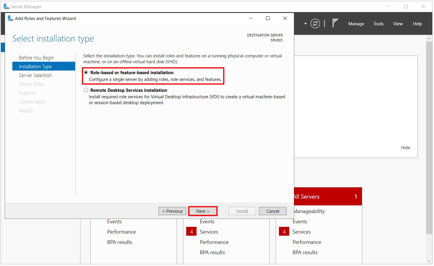 Active Directory 2019 Installation