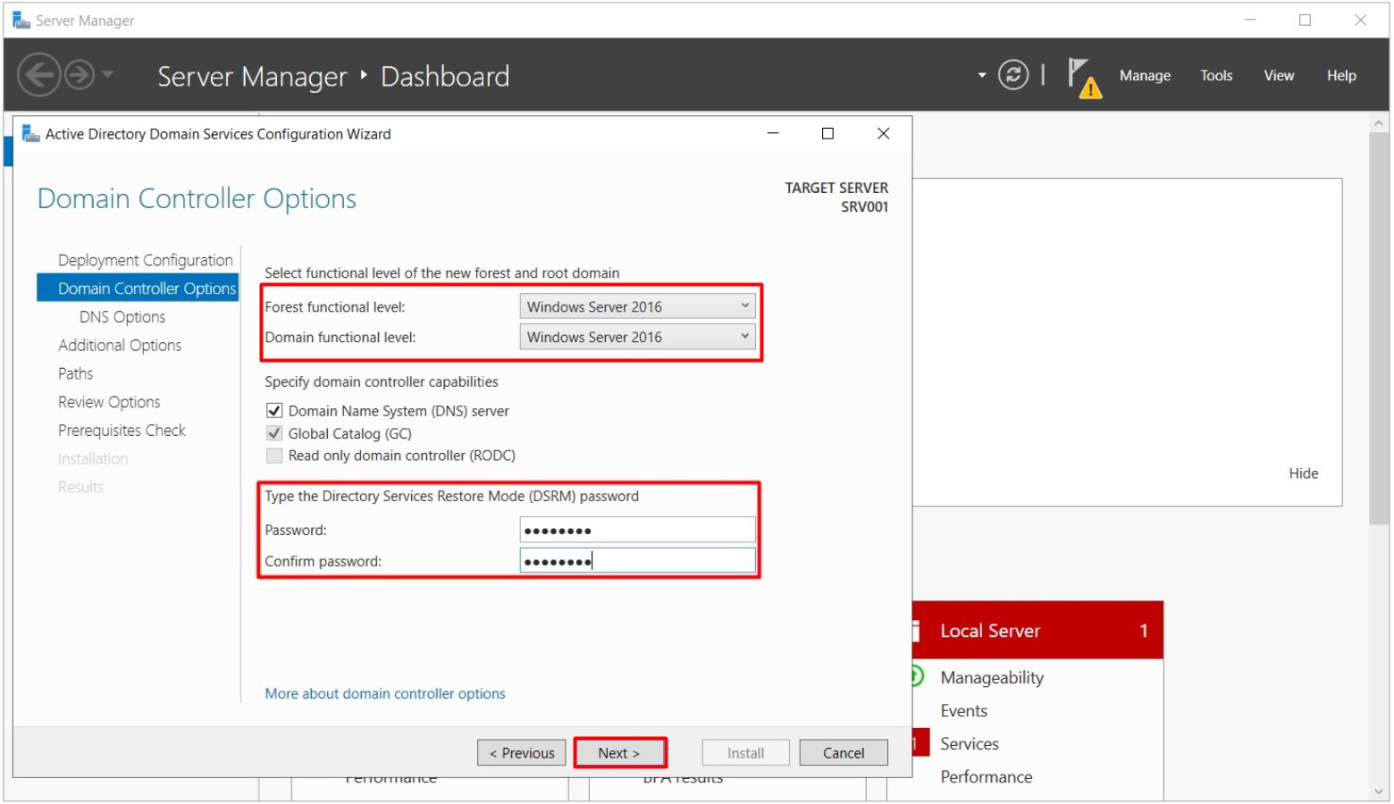 Active Directory 2019 Installation