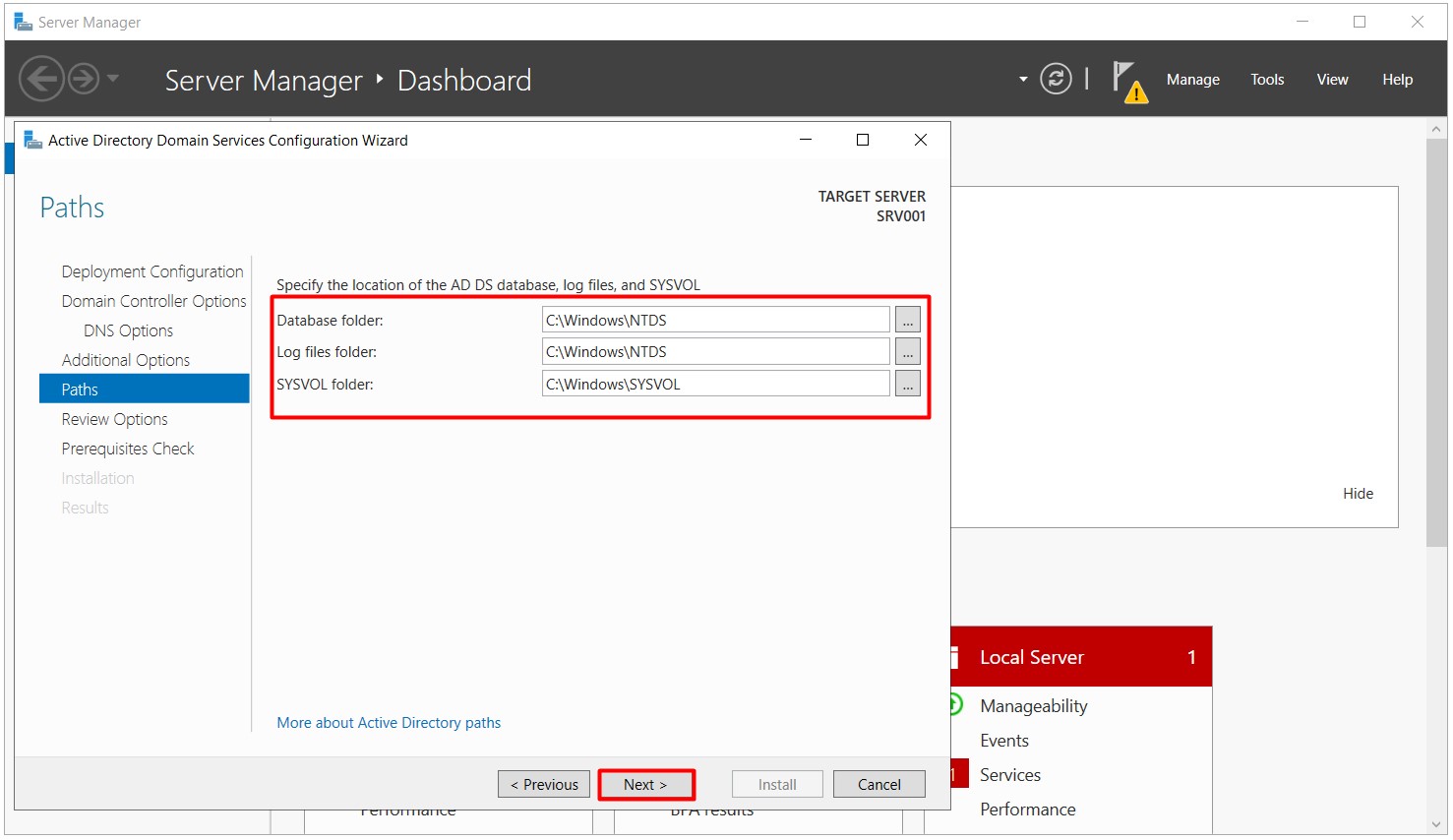 Active Directory 2019 Installation