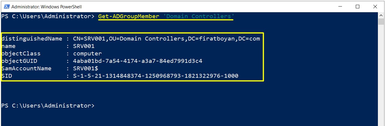 Active Directory 2019 Kurulumu