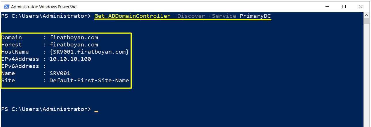 Active Directory 2019 Kurulumu