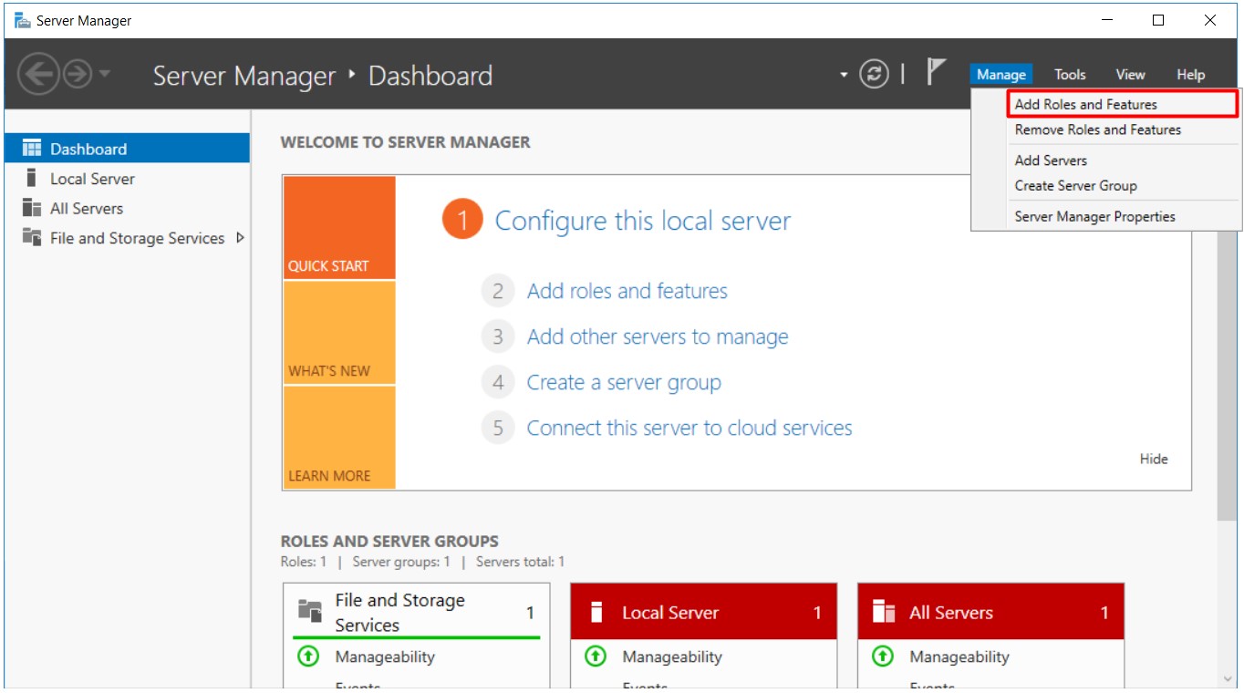 DFS High Availability Configuration