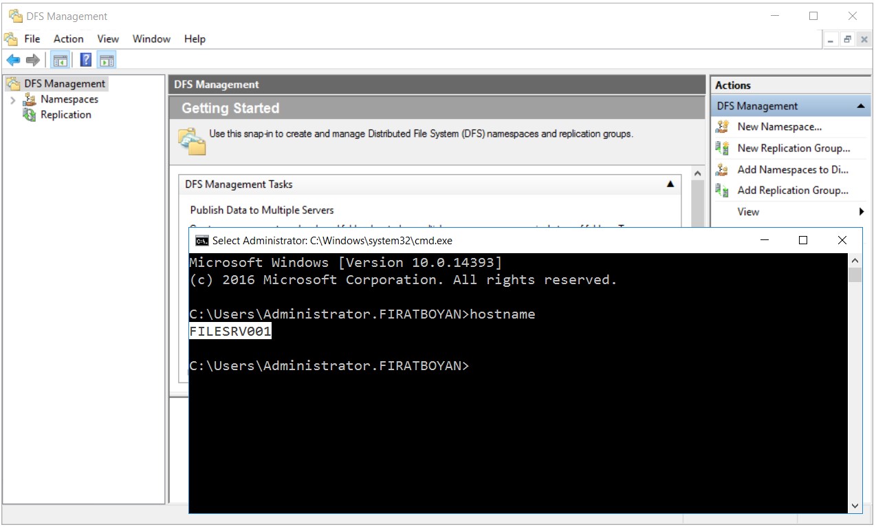 DFS High Availability Configuration