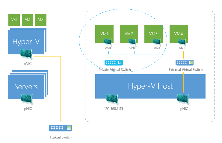 Private Virtual Switch Nedir?