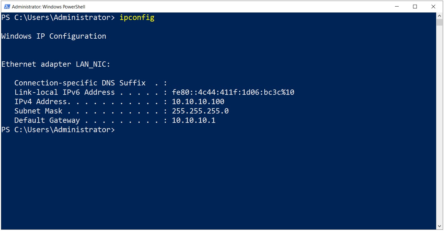 Installation of Active Directory 2019 with Powershell